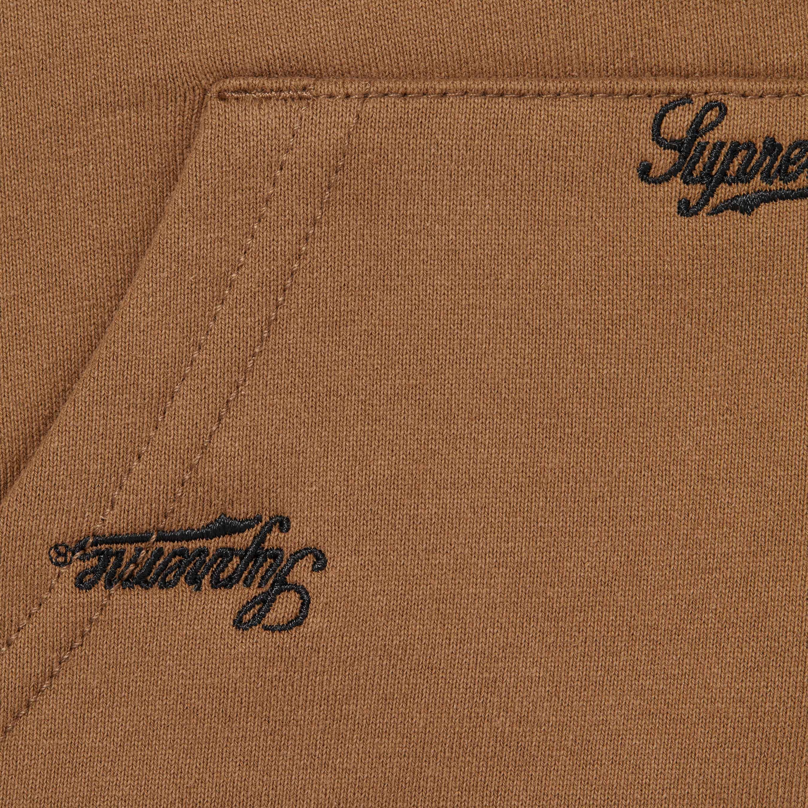 Repeat Script Zip Up Hooded Sweatshirt view 5